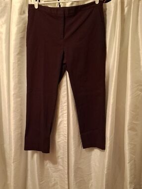 Mario Serrani Plum Waistband Trousers